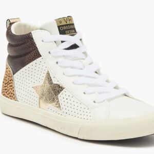 Vintage Havana Kids’ Faux Calf Hair Sneaker